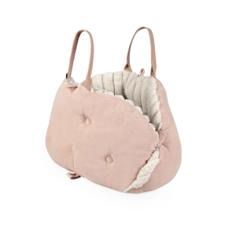 CARINIO DODA 2v1 pink - Přepravní taška a autosedačka