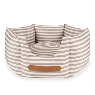 CARINIO HEXA Sand Strip S- Šestiúhelníkový pelíšek pro psy a kočky 