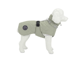 Carinio Alpine Thermo Mint Psí bunda s fleecem vel. M