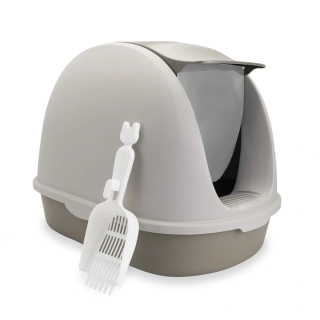 Carinio Capsule Coffe XL toaleta pro domácí mazlíčky + lopatka