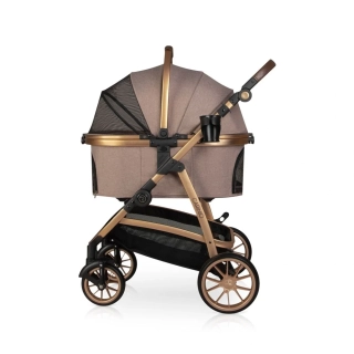 Kočárek Carinio NUKA MOKKA pro mazlíčky