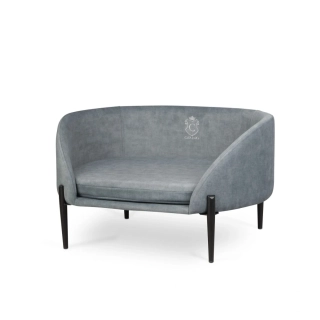 Luxusní sofa pelíšek CARINIO OVAL OCEAN