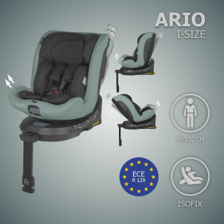 Autosedačka i-Size 40–150 cm Coccolle Ario Forest Sage