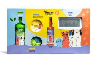 Dárková sada pro psy Deluxe Tresky & friend – luxusní péče