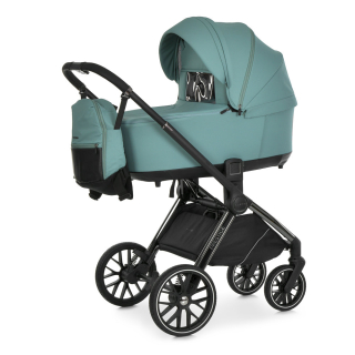 Kočárek 2v1 El Camino Prestige Me jade green