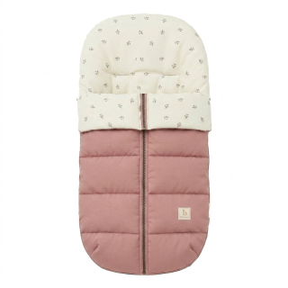 Elegantní zimní fusak BimBi Carro Iria Pink