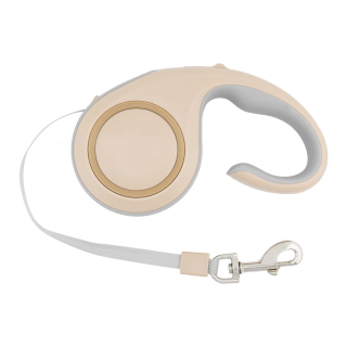 Samonavíjecí vodítko MilooPets Soft Control gold 5m
