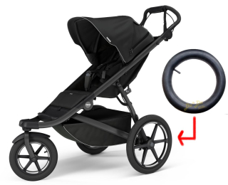 ND_duše do kočárku zadní kolo Thulle Urban