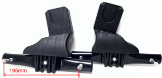 Adaptéry na autosedačku kočárků VERSO / Maxi-Cosy, Cybex, Avionaut