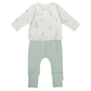 Kojenecká 2-dílná bambusová sada Bimbidreams Blue Sky – dárkový set vel. 44