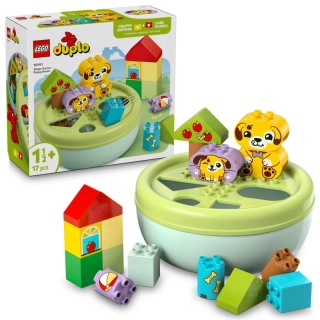 Stavebnice bloky LEGO Duplo - Třídění tvarů - Domeček pro štěňátka
