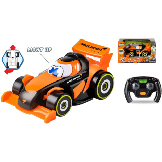 R/C Moje První Autíčko McLaren F1 pro Nejmenší (18m+) s ovladačem oranžové