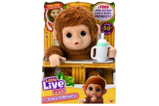 Interaktivní Baby Opička Mango Little Live Pets