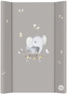 Přebalovací podložka Ceba Baby 2-hranná měkká Basic Little Elephant (50x70 cm)