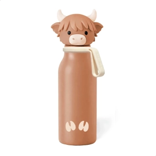Zazu Dětská termoláhev 400 ml - Kravička ( Highlander )