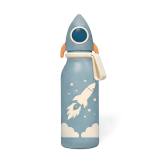 Zazu Dětská termoláhev 400 ml - Raketa