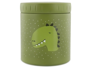 Dětská nerezová termoska na jídlo Trixie Pan Dinosaurus 500 ml - zelená