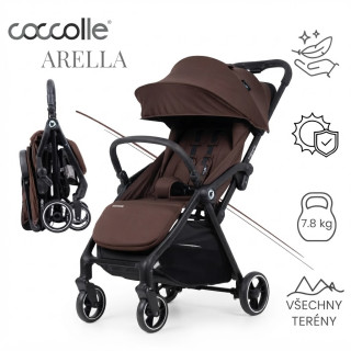 Sportovní kočárek Coccolle Arella Coffee Browen