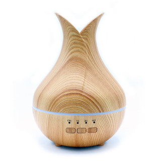 Ultrasonický aroma difuzér Palermo – 120 ml, 7 LED barev, USB, časovač