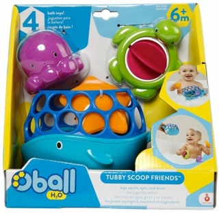 Kamarádi do koupele Oball 6M+