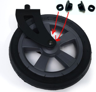 ND_vložka do kolečka X-lander přední kolo - kompletní sada vložky pro jedno kolo PLA