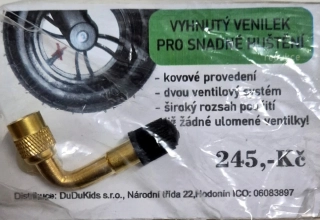 ND_redukce na ventilek - uhlova 90 stupnu - snadnější huštění
